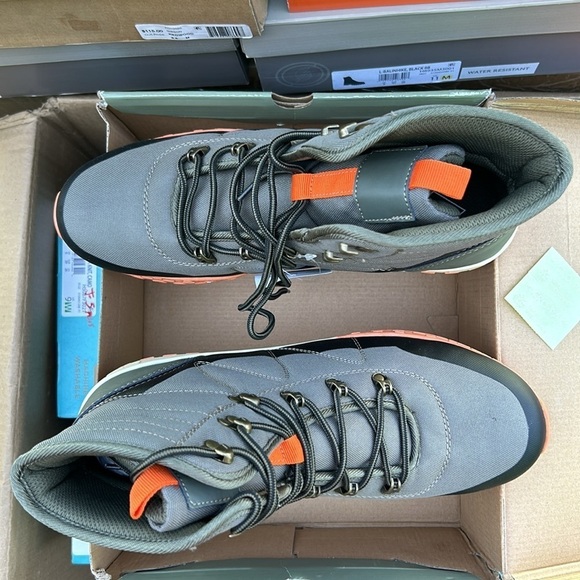 St. John's Bay Mens Creemore Flat Heel Lace Up Boots - Picture 3 of 5